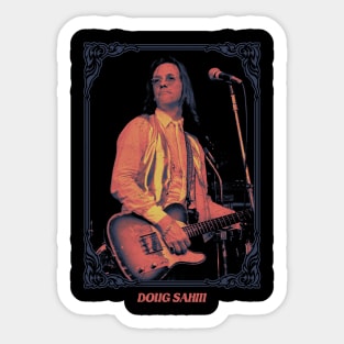 Contry Doug Sahm Sticker